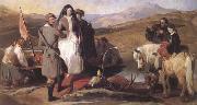 Sir Edwin Landseer Royal Sports on Hill and Loch (mk25 china oil painting reproduction